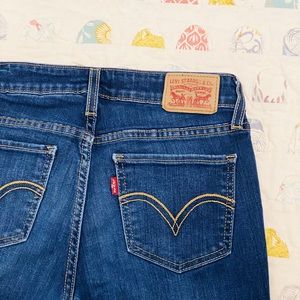 Levi’s Straight Leg Blue Jeans